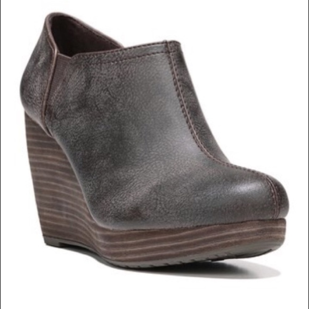 Dr. Scholl's Harlin Wedge Bootie Brown Women’s 10